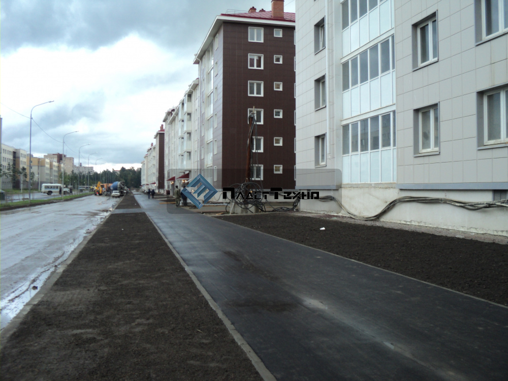 Облагораживание территории и строительство парковки в ЖК Славянка